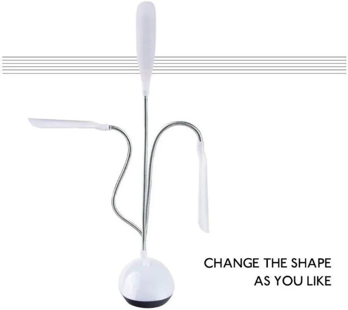 LED Desk Reading Lamp – USB Touch Control Study Light - Image 4