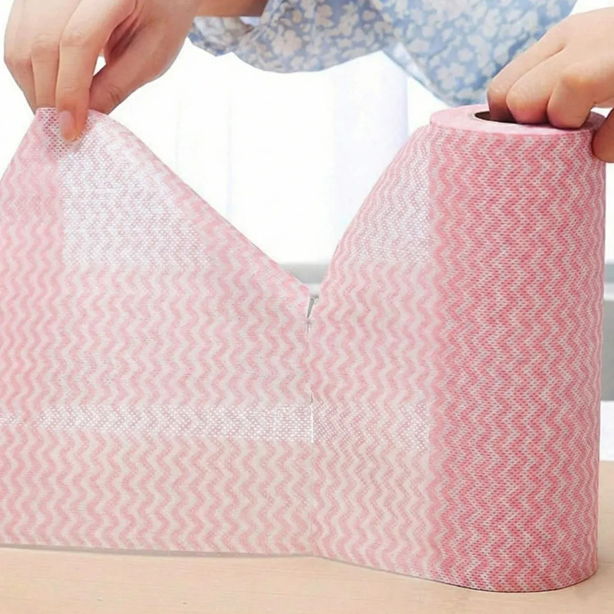 Reusable Kitchen Cleaning Cloth Roll – Multipurpose Wipe Roll - Image 4
