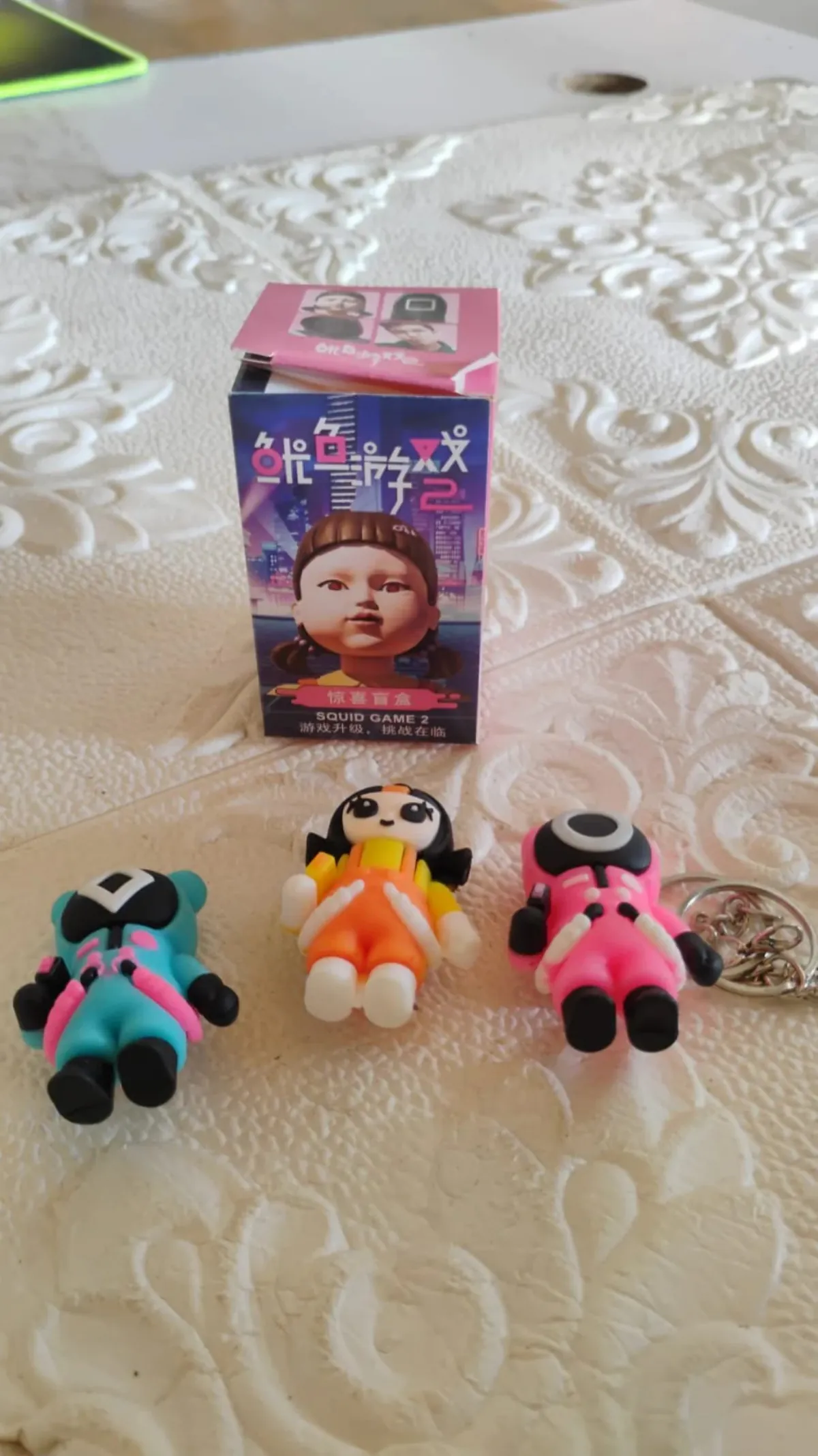 Cartoon character keychain bag charm