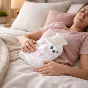 Mini hot water bag heating pad