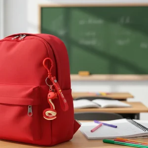 Kids snake keychain bag charm