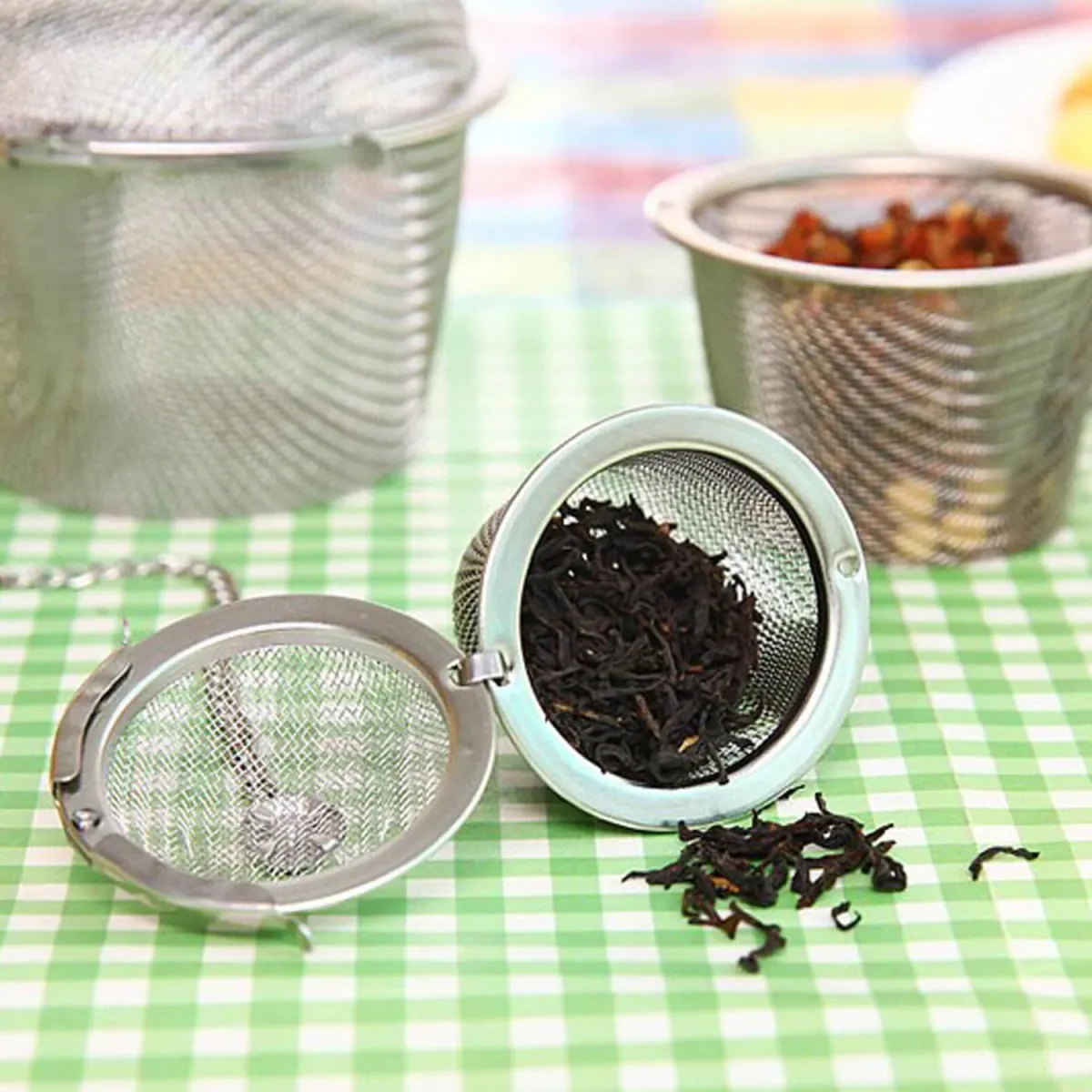 Stainless Steel Tea Strainer Ball – Loose Tea Filter - Image 2