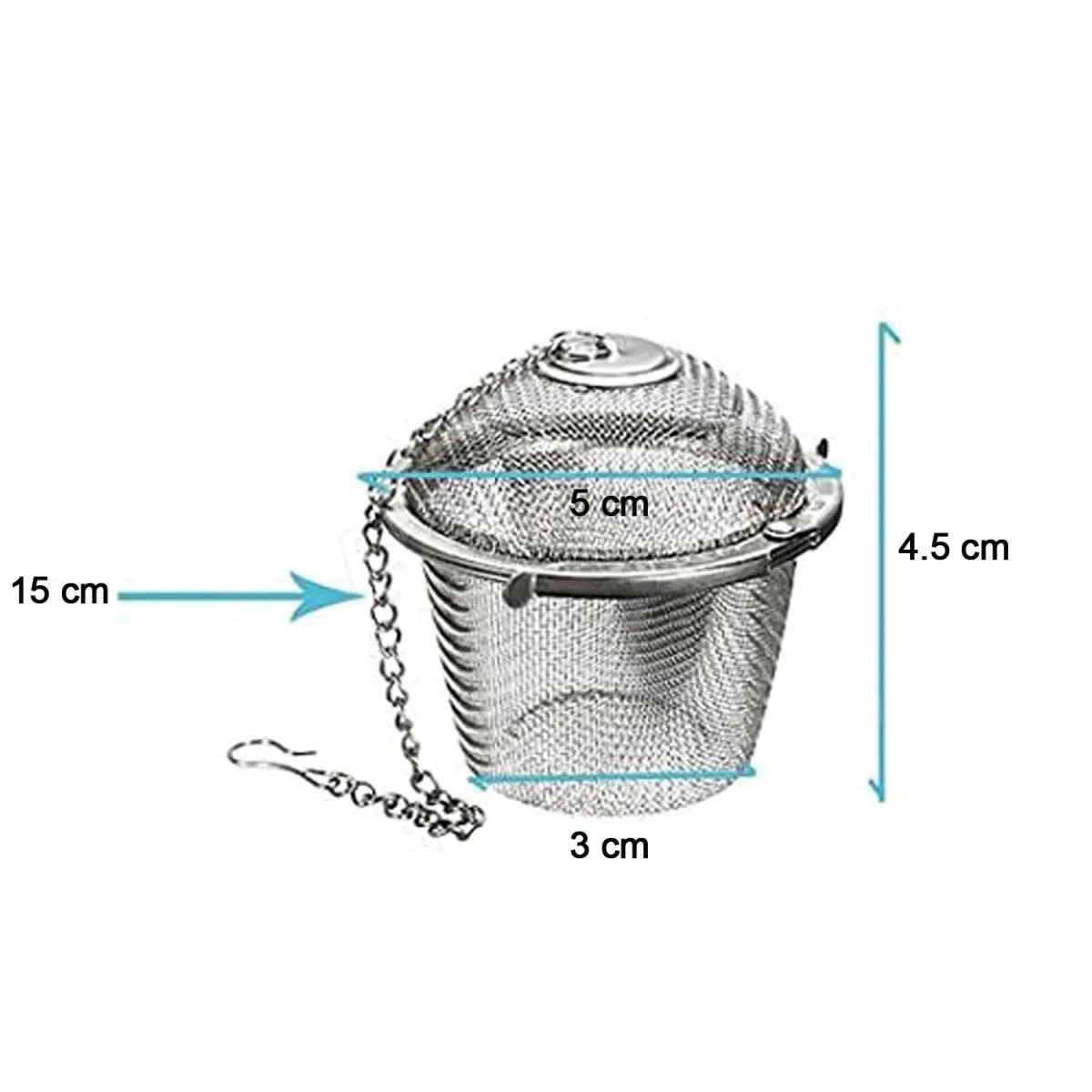 Stainless Steel Tea Strainer Ball – Loose Tea Filter - Image 5