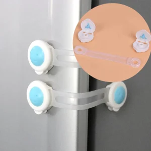 Child safety cabinet lock strap