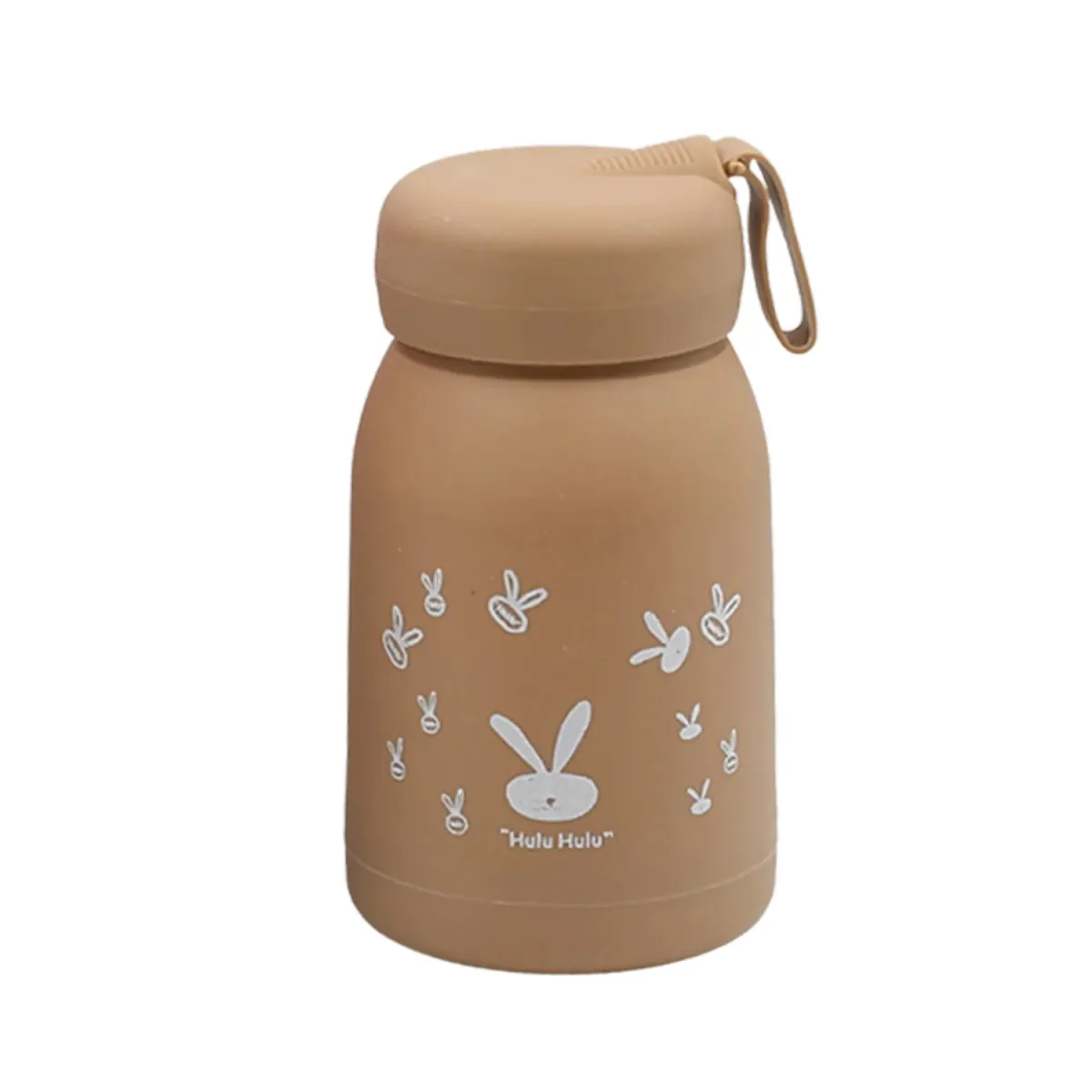Kids Cute Bunny Water Bottle 330ml – Insulated Sipper Bottle - Image 2