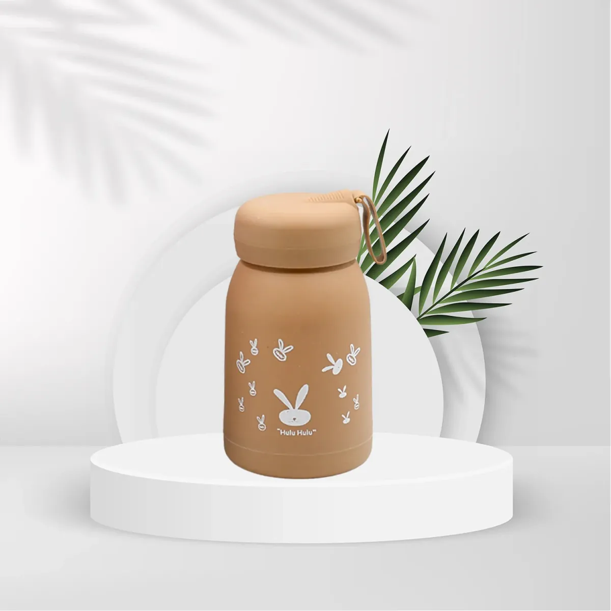 Kids Cute Bunny Water Bottle 330ml – Insulated Sipper Bottle - Image 3
