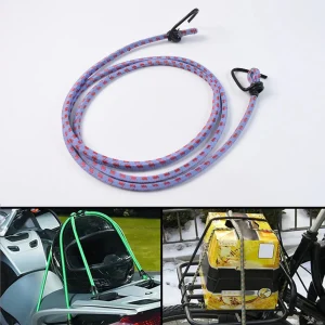 Elastic luggage bungee straps with hooks
